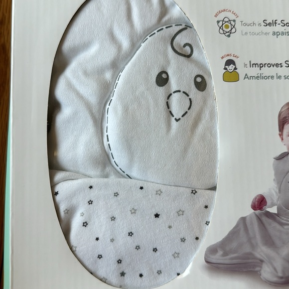 NIB - Nested Bean - Zen Sack Classic - Small - 0 to 6 Months - Stardust Grey - Picture 3 of 3